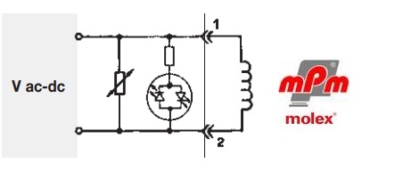 mPm - Connettori con LED Informazioni Tecniche sui circuiti -